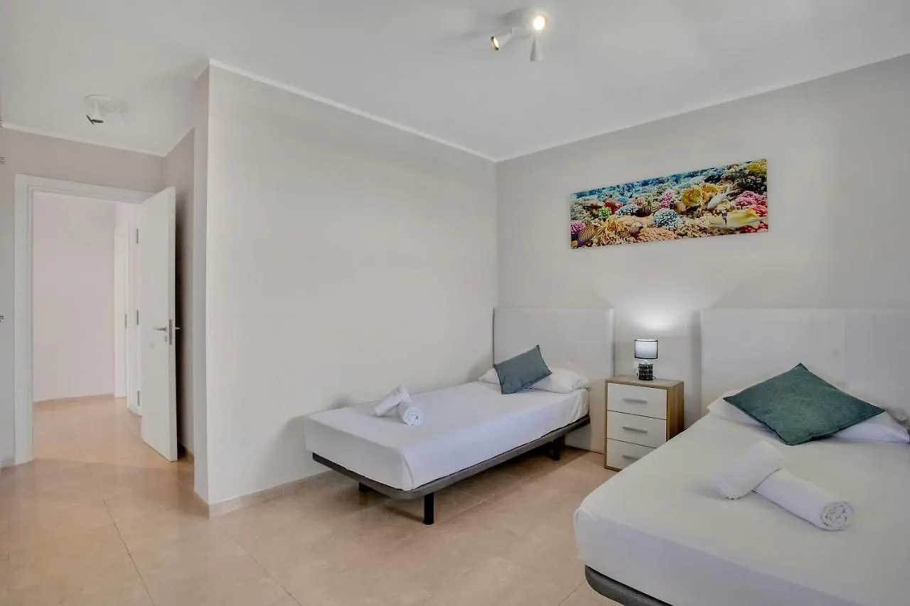 Lejlighed Sun And Green, Heated Pool, 3 Rooms, Air C San Miguel de Abona Spanien